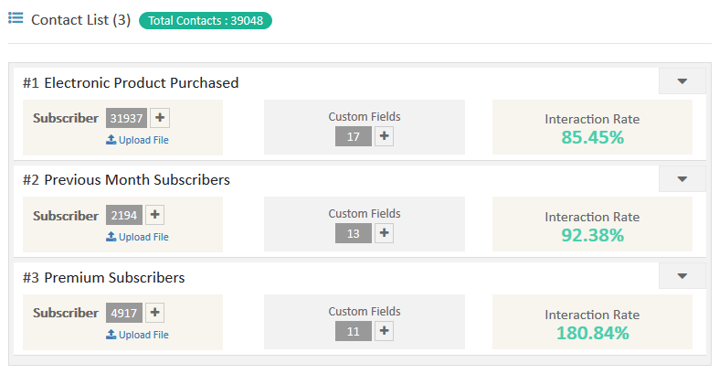 Manage Contacts