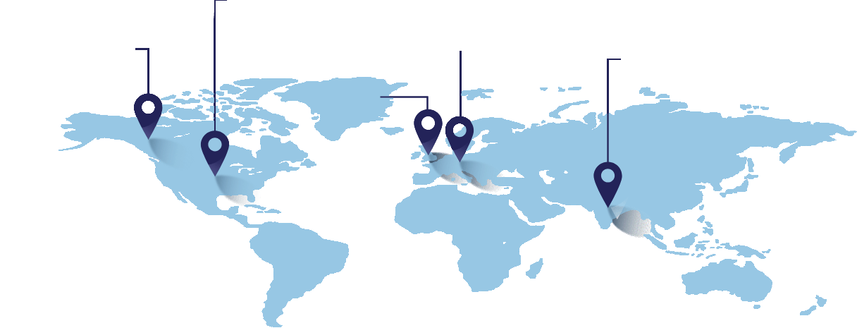 Global Distribution Of SenClean SMTP Services