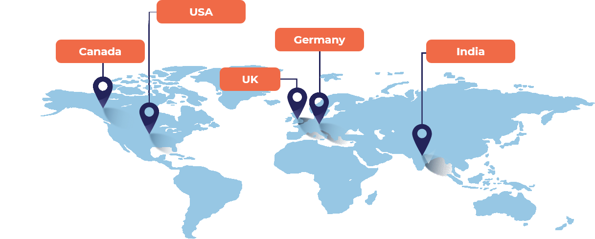 Global Distribution Of SenClean SMTP Services